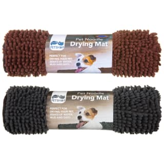 B&M Pet Noodle Drying Mat - Grey