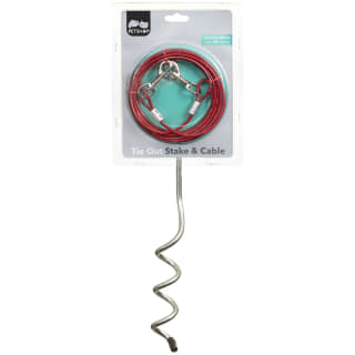 B&M Dog Tie Out Stake & Cable