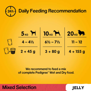 Pedigree Jelly Pouches Mega Pack 40pk