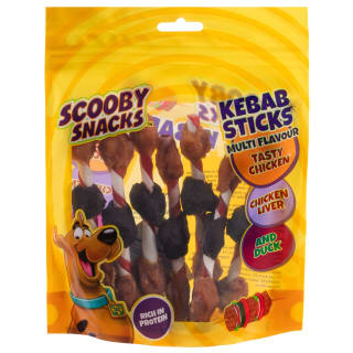 Scooby-Doo Scooby Snacks Kebab Sticks Dog Treats 7pk