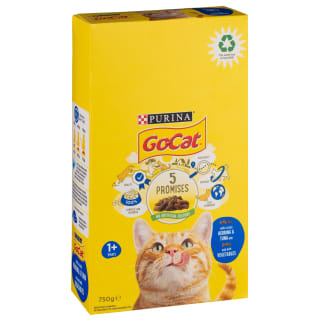 Purina Go-Cat Food - Herring & Tuna 750g