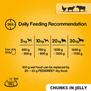 Pedigree In Jelly 6 X 385g