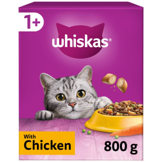  Whiskas 1+ Complete Dry With Chicken 800g