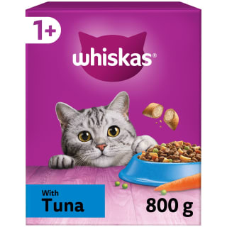 Whiskas 1+ Complete Dry With Tuna 800g