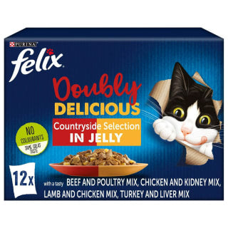  Felix As Good As It Looks Meaty Selection In Jelly Cat Food 12 X 100g