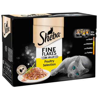  Sheba Poultry Collection 12 X 85g