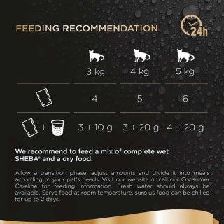  Sheba Fish Selection 6x50g Pet Food