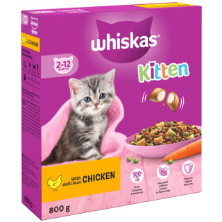  Whiskas Kitten Complete Dry With Chicken 800g