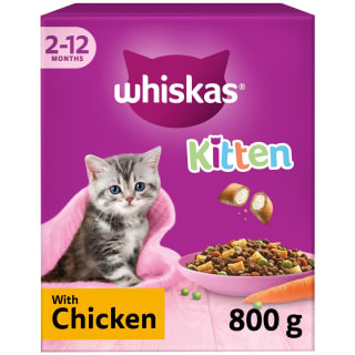  Whiskas Kitten Complete Dry With Chicken 800g