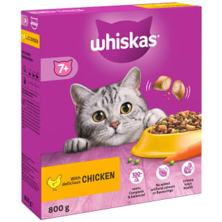  Whiskas 7+ Complete Dry With Chicken 800g