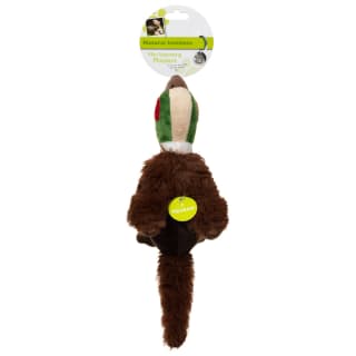 B&M Mini Squeaking Bird Dog Toy - Pheasant