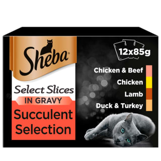  Sheba Succulent Collection 12 X 85g