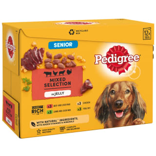  Pedigree Vital Protection Dog Food In Jelly 12pk - Senior