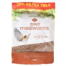  Glennwood Dried Mealworms Bird Food 400g +25% Free