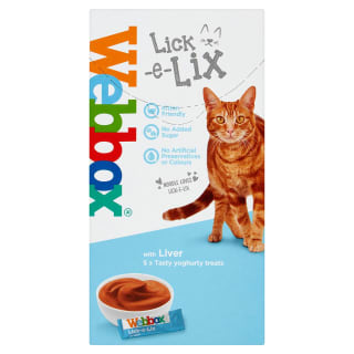  Webbox Lick-e-Lix Cream 7pk - Liver