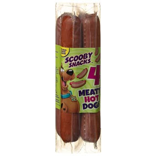 Scooby-Doo Scooby Snacks Meaty Hot Dogs 4pk