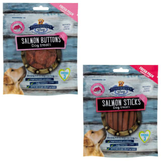 B&M Fisherman's Dog Treats 100g - Salmon Sticks