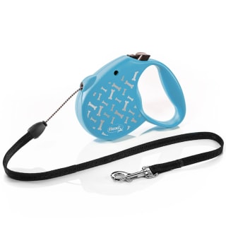 B&M Flexi Dog Lead 5m - Small - Bones