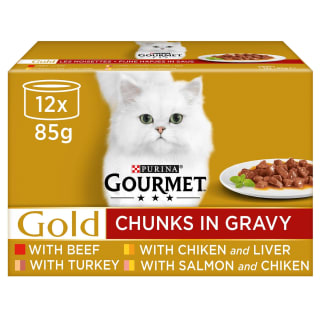 Purina Gourmet Gold Gravy Collection 8 X 85g