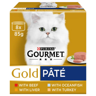 Purina Gourmet Gold Pate Ocean Fish 8 X 85g
