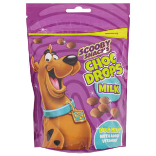 B&M Scooby Snacks Choc Drops 200g - Milk