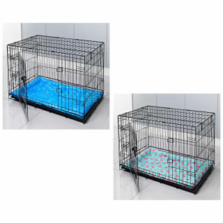 B&M Pet Cooling Crate Mat - Flamingo