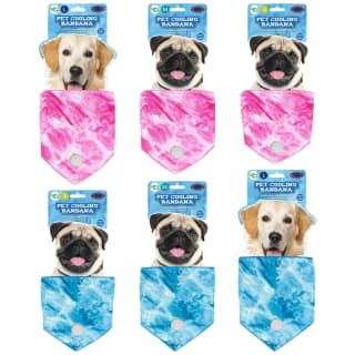 B&M Dog Cooling Bandana - Large - Pink