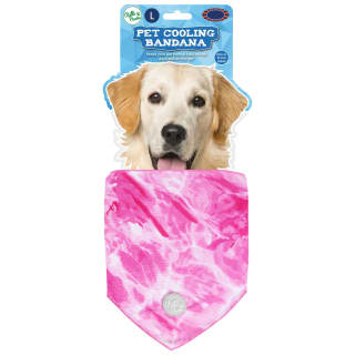B&M Dog Cooling Bandana - Large - Pink