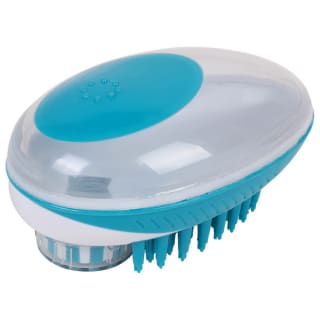 B&M Ergonomic 2-in-1 Shampoo Brush - Blue