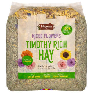  Timothy Hay - Mixed Flowers 1kg