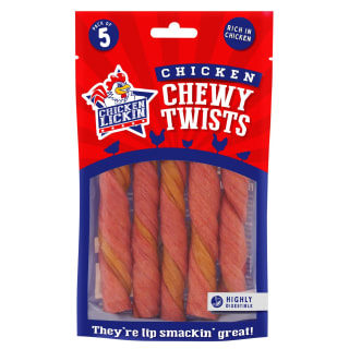 B&M Chicken Lickin Chewy Rolls Dog Treats 5pk