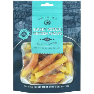 B&M Doggie Delights Dog Treats 160g - Sweet Potato & Chicken