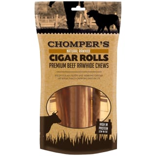 B&M Chomper's Cigar Rolls Dog Treats 7pk