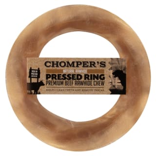 B&M Chomper's Pressed Ring Dog Treats 6" - Beef