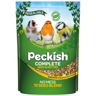 B&M Peckish Complete Seed & Nut Mix Bird Feed 1kg