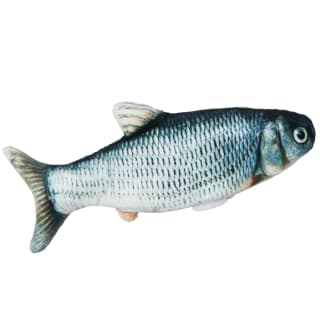  Kittykins Realistic Flippin' Fish Toy - Green