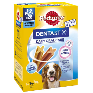  Pedigree Dentastix 28pk - Medium Dog