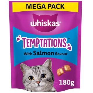 Whiskas Temptations 180g - Salmon