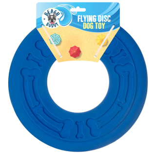 B&M Flying Disc Dog Toy - Blue