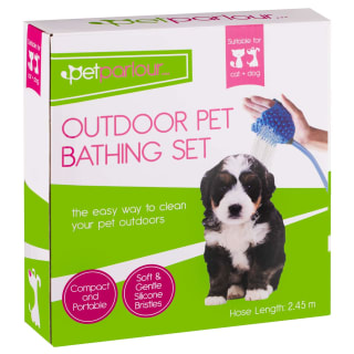 B&M Outdoor Pet Bathing Set