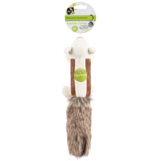 B&M Natural Instincts Squeaky Critter Toy - Squirrel