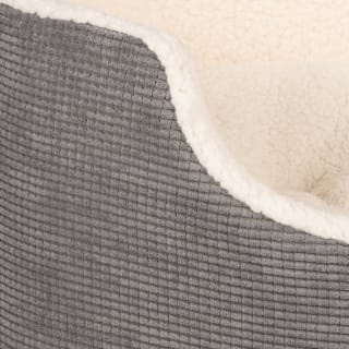 B&M Windsor Super Soft Pet Bed - Grey