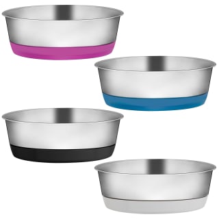 B&M Non Slip Dog Bowl - Pink