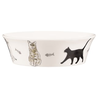 B&M Ceramic Cat Bowl