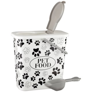 B&M Pet Food Container With Scoop