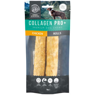 B&M Collagen Pro+ Dog Chews 2pk - Chicken Rolls