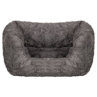 B&M Heated Comfort Pet Bed - Grey