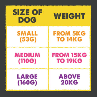 B&M Cheese Bone Dog Chew 160g - Large