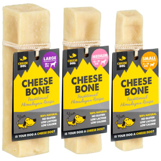 B&M Cheese Bone Dog Chew 53g - Small