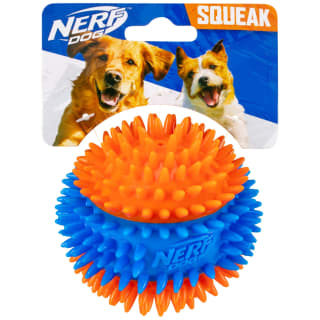 B&M Nerf Dog Squeak Spike Ball
